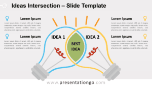 Free Ideas Intersection for PowerPoint and Google Slides