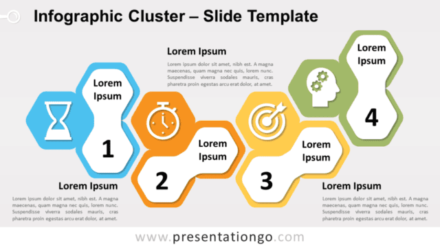 Infographic Cluster for PowerPoint and Google Slides Free Infographic Cluster for PowerPoint and Google Slides