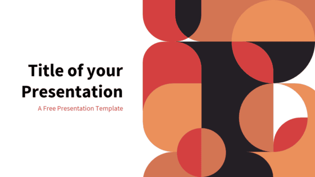 Modern - Abstract Geometry Template for PowerPoint and Google Slides Modern - Free Abstract Geometry Template for PowerPoint and Google Slides