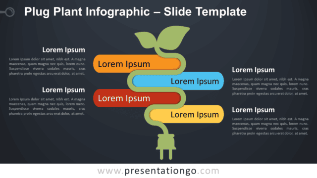 Free Plug Plant Infographic for PowerPoint and Google Slides