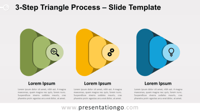 3-Step Triangle Process for PowerPoint and Google Slides Free 3-Step Triangle Process for PowerPoint and Google Slides