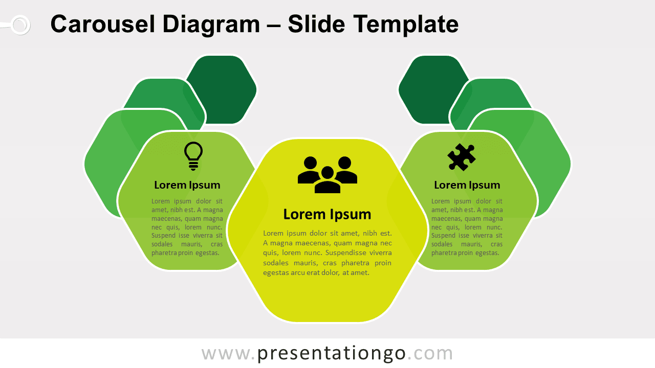 Free Carousel Diagram for PowerPoint and Google Slides