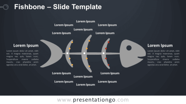 Fishbone Infographic for PowerPoint and Google Slides Free Fishbone Infographic for PowerPoint and Google Slides
