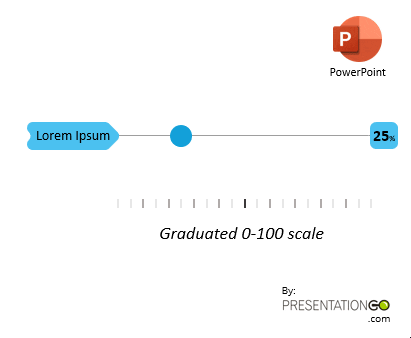 Horizontal Chevron Equalizer for PowerPoint - Usage Instructions