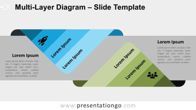 Multi-Layer Diagram for PowerPoint Free Multi-Layer Diagram for PowerPoint