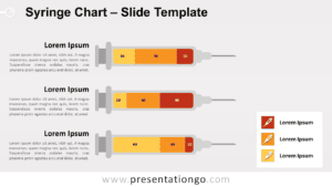 Free Syringe Chart for PowerPoint and Google Slides