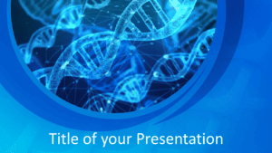 Free Medical Research Template for Powerpoint and Google Slides - Title Slide
