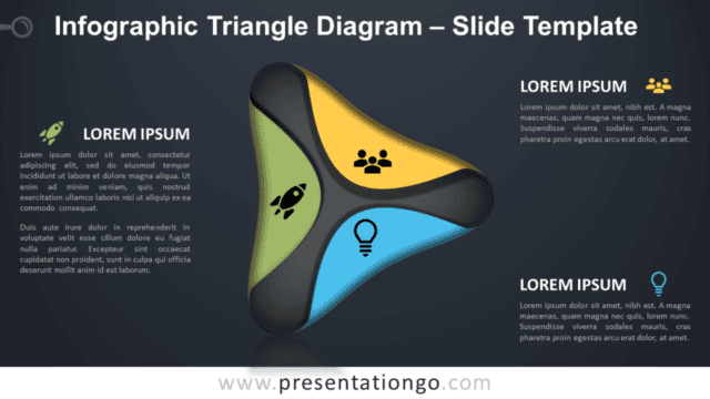 Triangle Diagram Infographic for PowerPoint and Google Slides Free Triangle Diagram Infographic for PowerPoint and Google Slides
