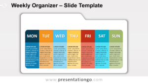 Free Weekly Organizer for PowerPoint and Google Slides