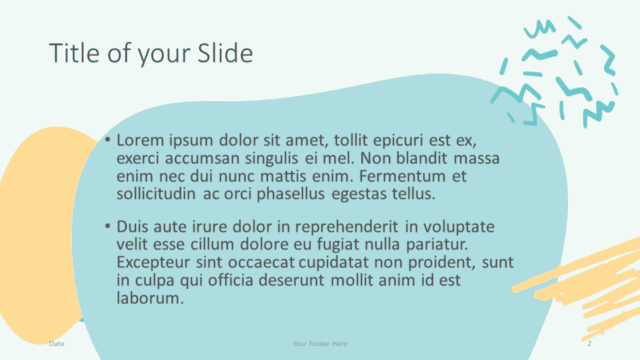 MEMPHIS Abstract Template for Google Slides - Title Content (variant 1) Free MEMPHIS Abstract Template for Google Slides - Title Content (variant 1)