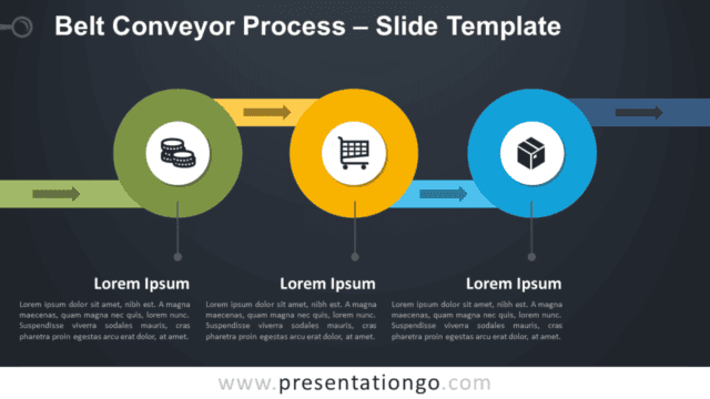 Belt Conveyor Process Template for PowerPoint and Google Slides Free Belt Conveyor Process Template for PowerPoint and Google Slides