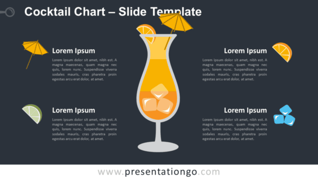 Cocktail Chart Infographic for PowerPoint and Google Slides Free Cocktail Chart Infographic for PowerPoint and Google Slides