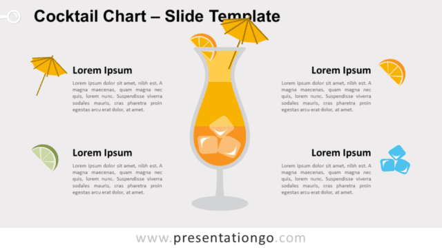 Cocktail Chart for PowerPoint and Google Slides Free Cocktail Chart for PowerPoint and Google Slides