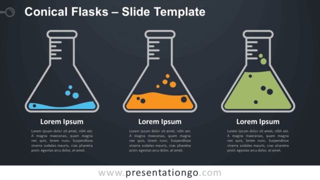 Free Conical Flasks Infographic for PowerPoint and Google Slides