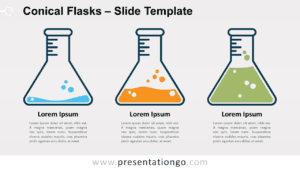 Free Conical Flasks for PowerPoint and Google Slides