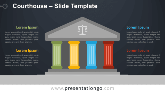 Free Courthouse Template for PowerPoint and Google Slides