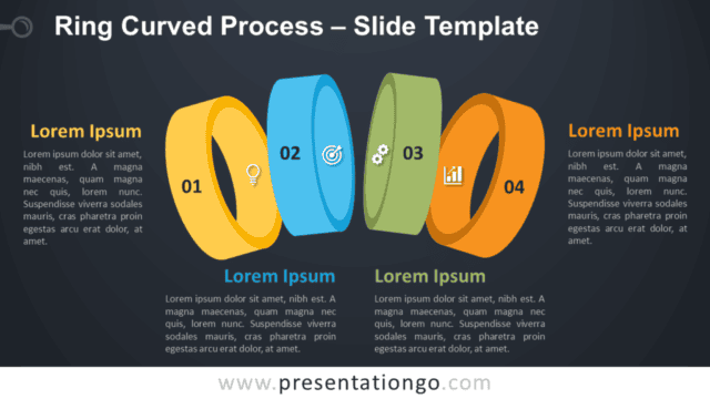 Ring Curved Process Template for PowerPoint and Google Slides Free Ring Curved Process Template for PowerPoint and Google Slides