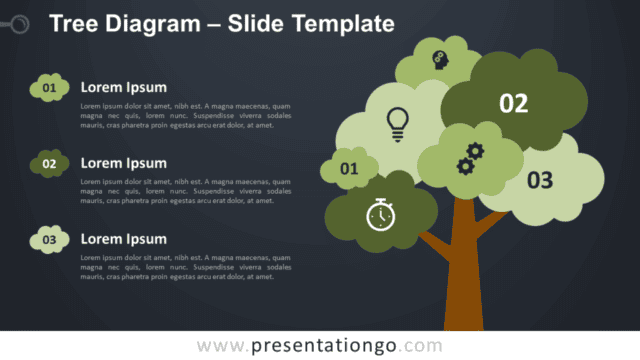 Tree Diagram Template for PowerPoint and Google Slides Free Tree Diagram Template for PowerPoint and Google Slides
