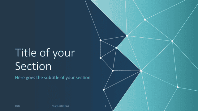 Free SCIENCE & TECH Template for Google Slides - Title Section (variant 2)