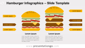 Free Hamburger Infographics for PowerPoint and Google Slides