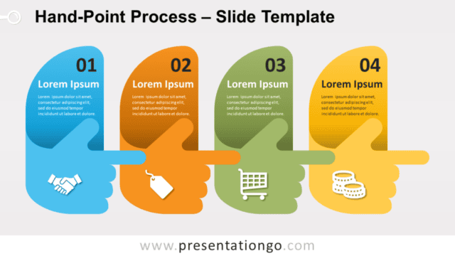 Hand-Point Process for PowerPoint and Google Slides Free Hand-Point Process for PowerPoint and Google Slides
