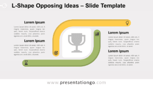 Free L-Shape Opposing Ideas for PowerPoint and Google Slides