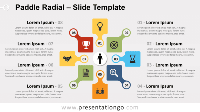 Free Paddle Radial for PowerPoint and Google Slides