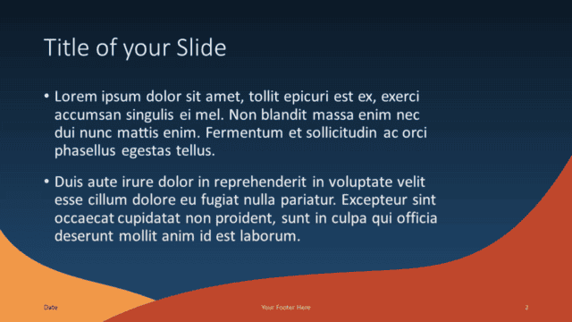 FLUID Template for Google Slides – Title and Content Slide #1 Free FLUID Template for Google Slides – Title and Content Slide (Variant 1)