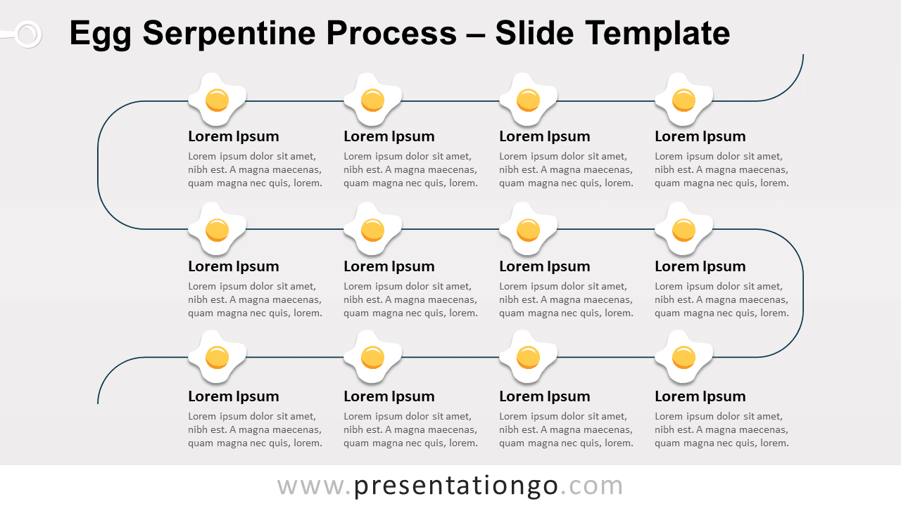 Free Egg Serpentine Process for PowerPoint and Google Slides