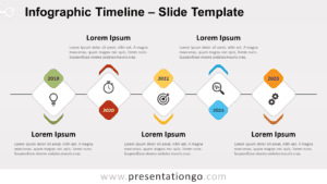 Free Infographic Timeline for PowerPoint and Google Slides