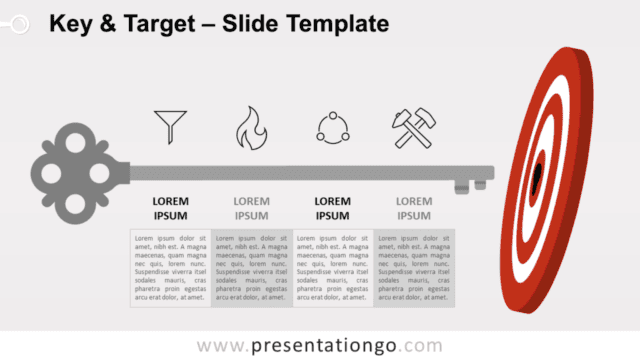 Key and Target for PowerPoint and Google Slides Free Key and Target for PowerPoint and Google Slides