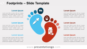 Free Footprints for PowerPoint and Google Slides