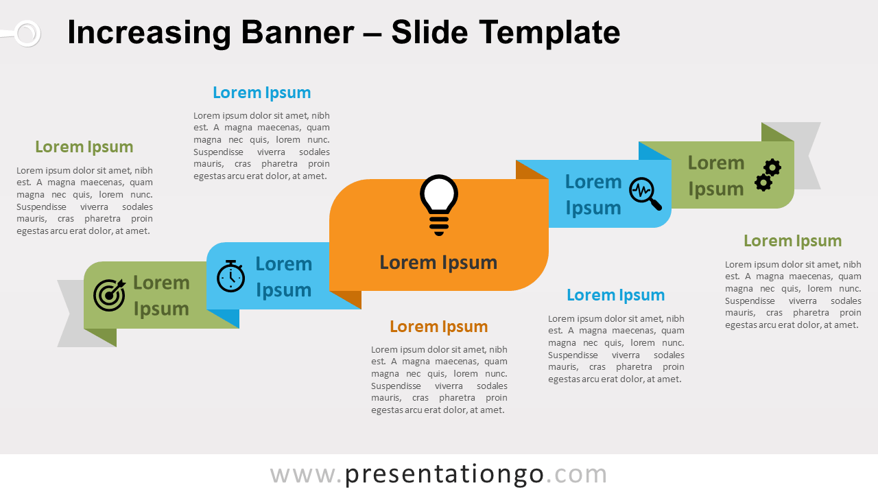 Free Increasing Banner for PowerPoint and Google Slides
