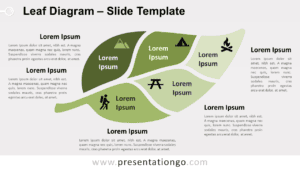 Free Leaf Diagram for PowerPoint and Google Slides