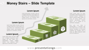 Free Money Stairs for PowerPoint and Google Slides