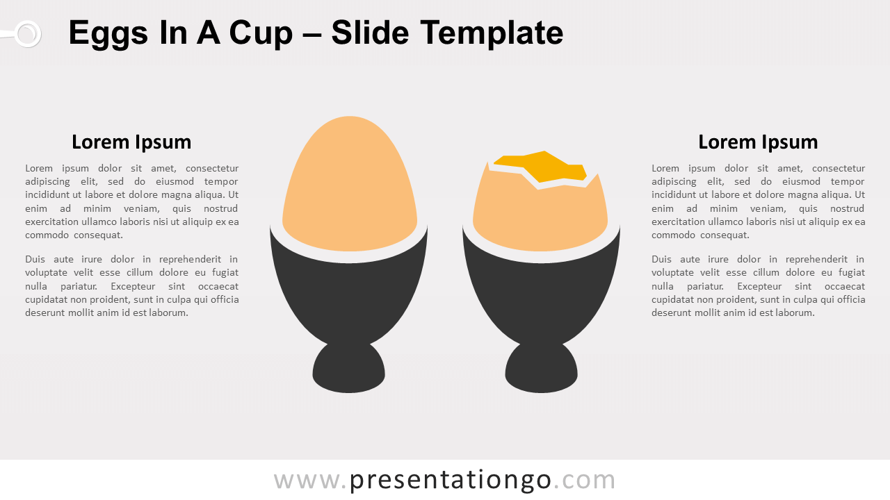 Free Eggs In A Cup for PowerPoint and Google Slides