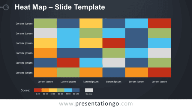 Heat Map Infographic for PowerPoint and Google Slides Free Heat Map Infographic for PowerPoint and Google Slides