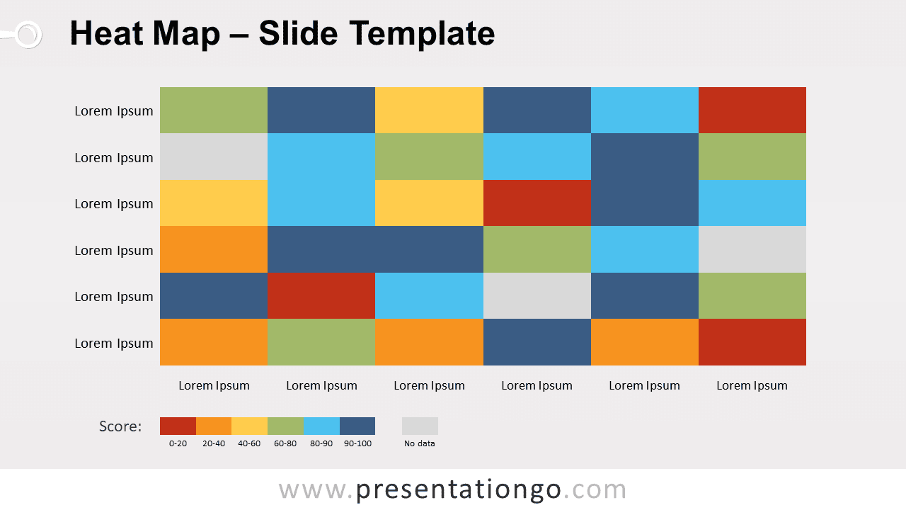 Free Heat Map for PowerPoint and Google Slides