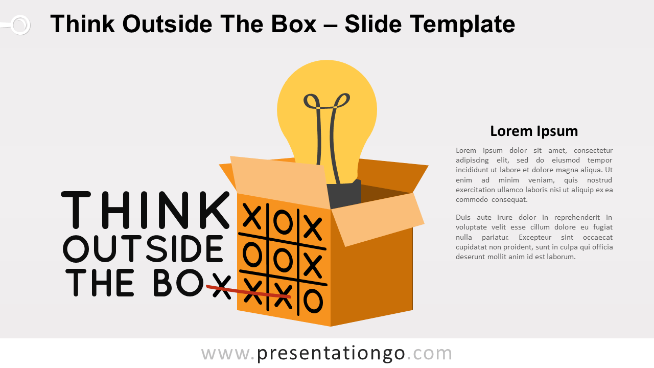 Free Think Outside The Box for PowerPoint and Google Slides