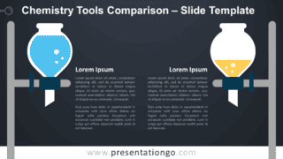 Free Chemistry Tools Comparison Infographic for PowerPoint and Google Slides