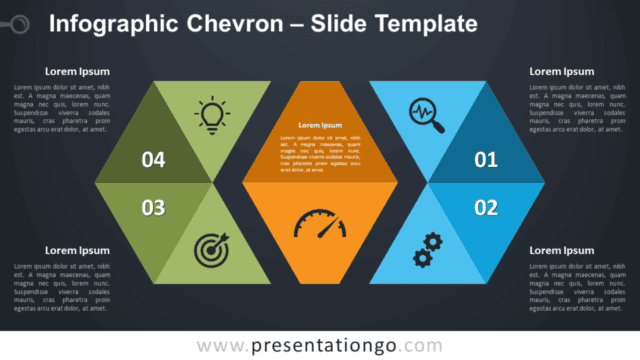Infographic Chevron Diagram for PowerPoint and Google Slides Free Infographic Chevron Diagram for PowerPoint and Google Slides