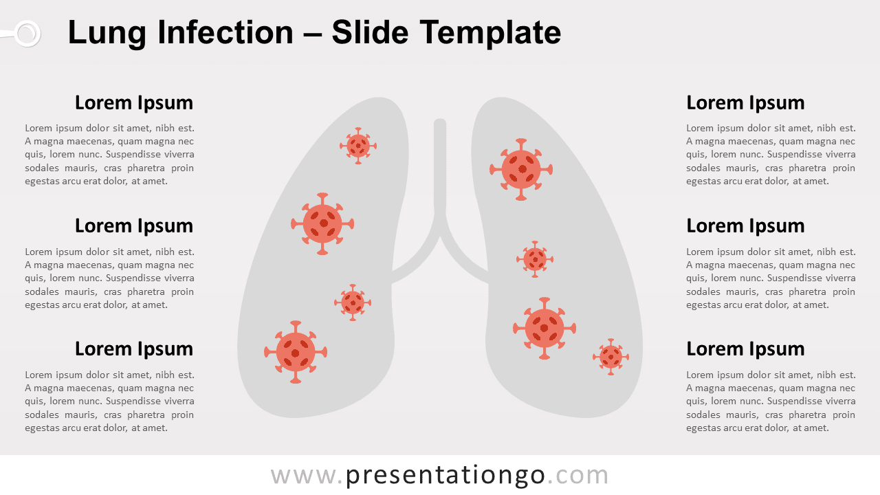 Free Lung Infection for PowerPoint and Google Slides