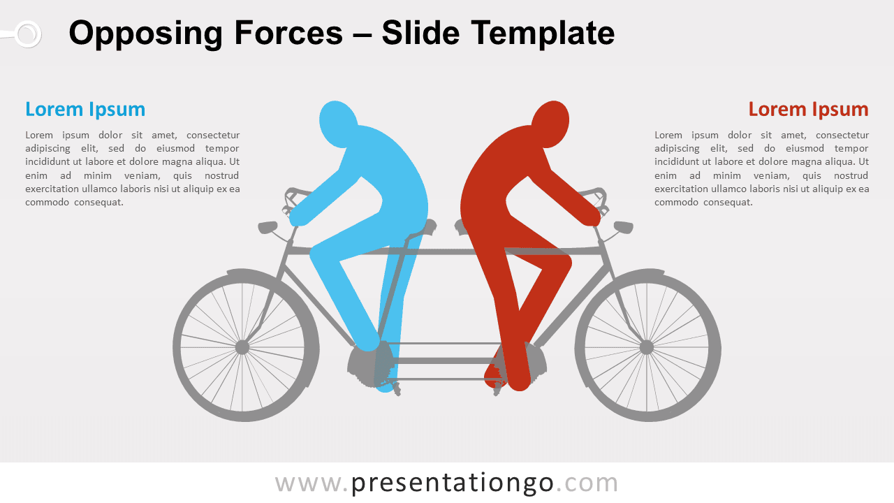 Free Opposing Forces for PowerPoint and Google Slides