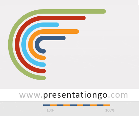 Radial Bar Chart for PowerPoint - Instructions of use