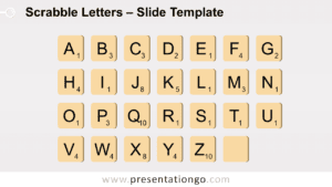 Free Scrabble Letters for PowerPoint and Google Slides