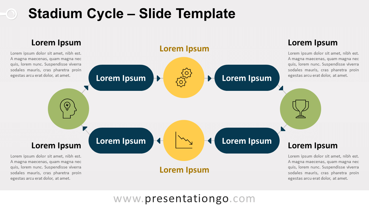 Free Stadium Cycle for PowerPoint and Google Slides