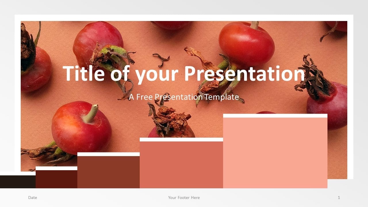 Free Chart Palette Template for Google Slides - Cover Slide