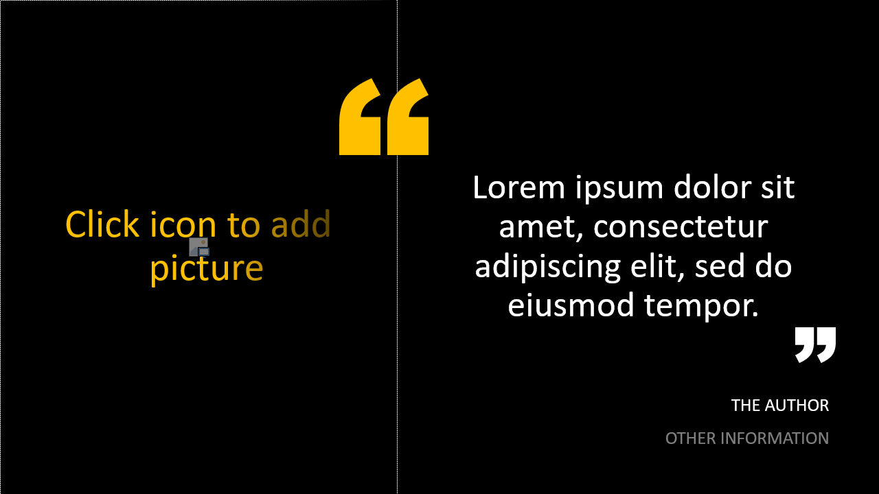 Free Quote Gradient for PowerPoint and Google Slides