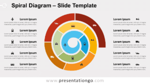 Free Spiral Diagram for PowerPoint and Google Slides