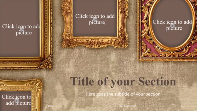 Renaissance Frames Template for Google Slides – Section Slide #2 Free Renaissance Frames Template for Google Slides – Section Slide (Variant 2)